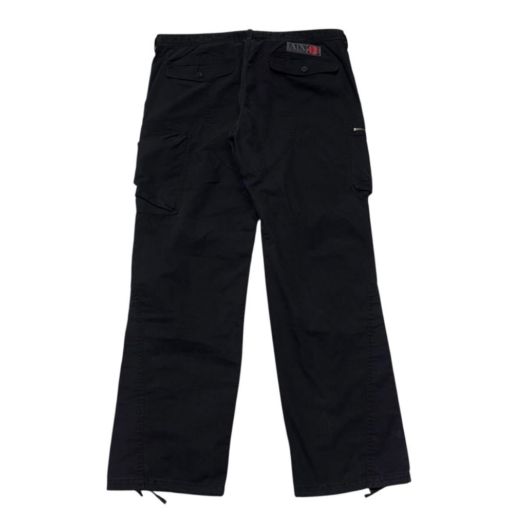 パンツ 90s armani exchange cargo pants black A|X Armani Exchange Men's Cotton Stretch Dobby Trouser with