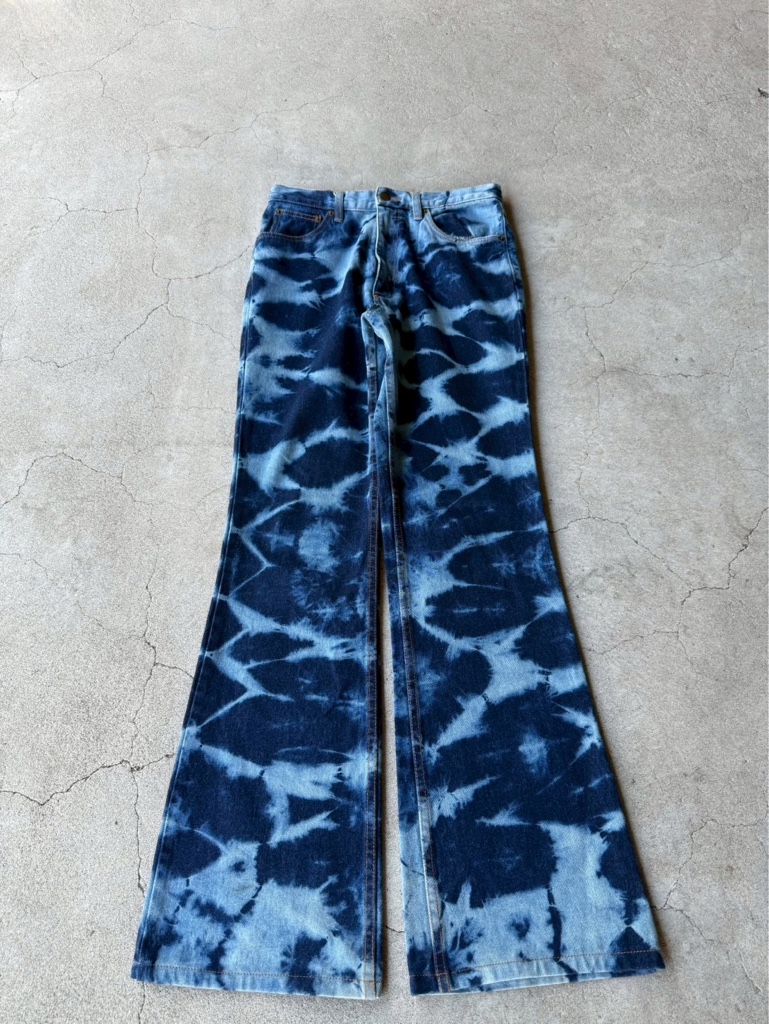 Y2K 00's Archive Tie-Dye Bootcut Denim - ARCHIVESTOCK