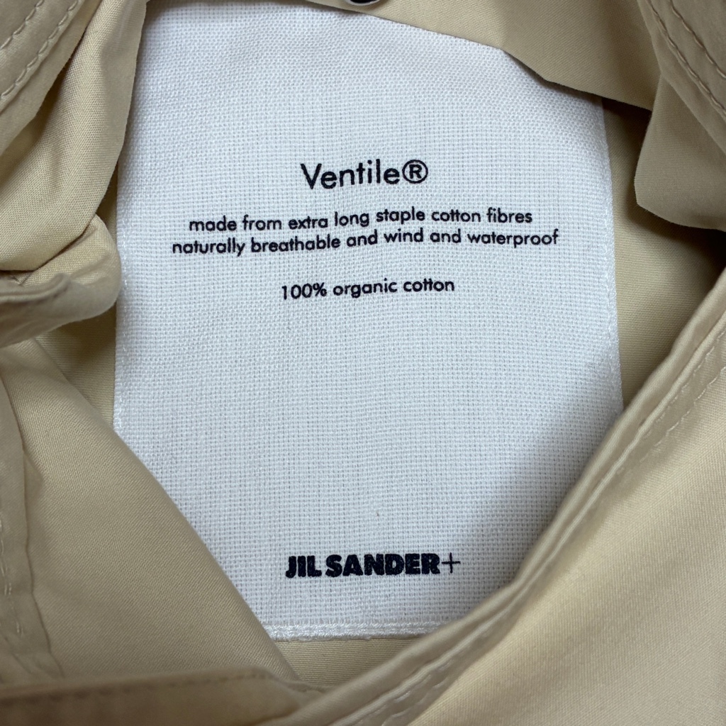 JIL SANDER+ ベンタイル フードジャケット ショルダーストラップ