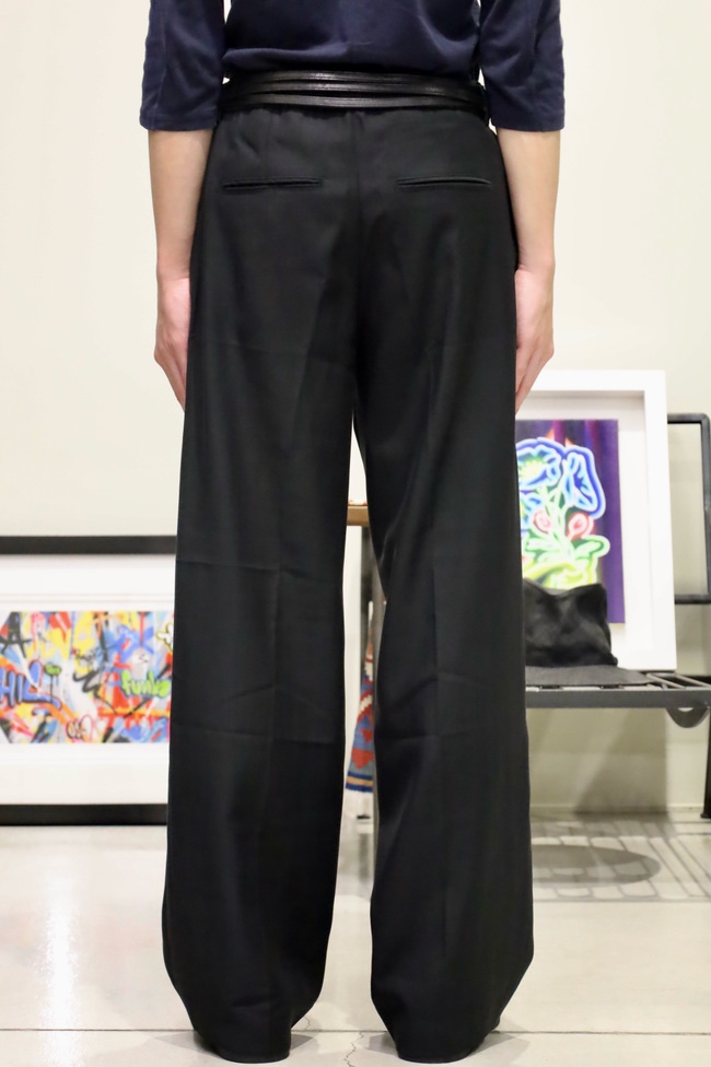 OUR LEGACY sailor trousers アワーレガシー Our Legacy - Sailor Trouser Black Experienced Viscose
