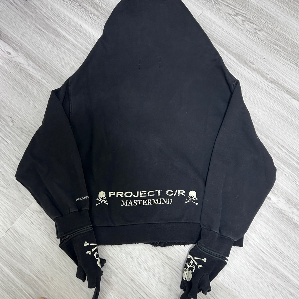 PROJECT G/R MASTERMIND JAPAN ZYGON ZIP HOODIE - ARCHIVESTOCK