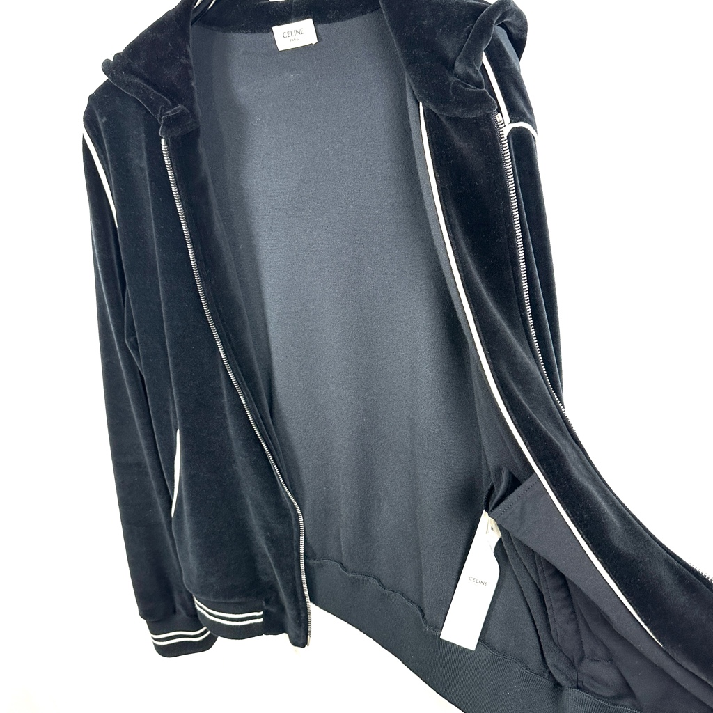 超希少◇CELINE セリーヌ ベロア セットアップ トラックスーツ