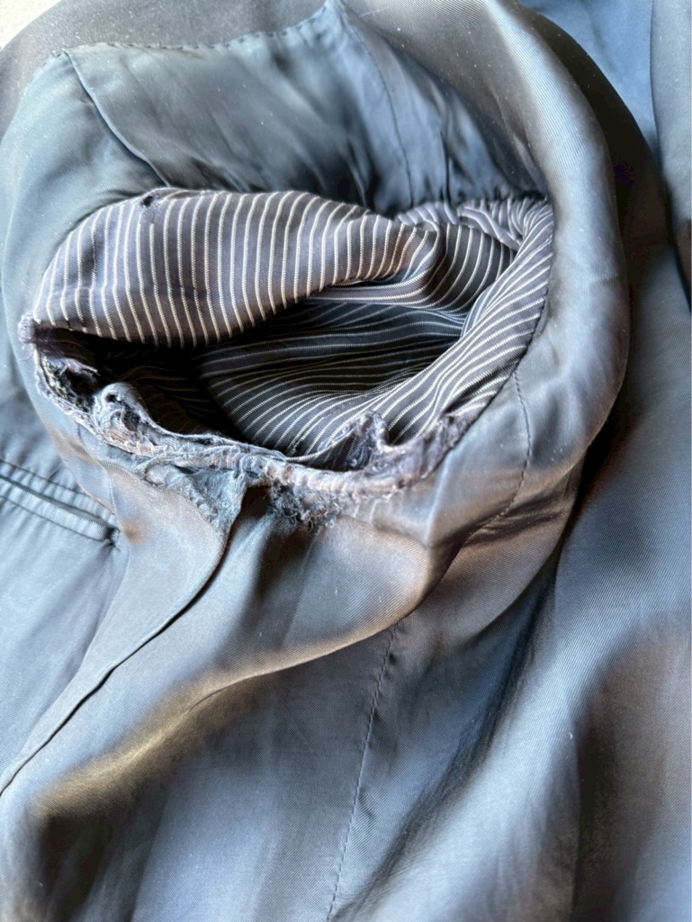 Dior HOMME 09AW ARCHIVE BLACK TAILORED JACKET - ARCHIVESTOCK