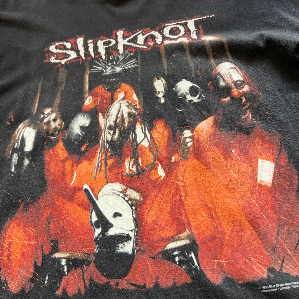 トップス slipknot 1st album 1999 T-shirt slipknot 1st album 1999 T-shirt