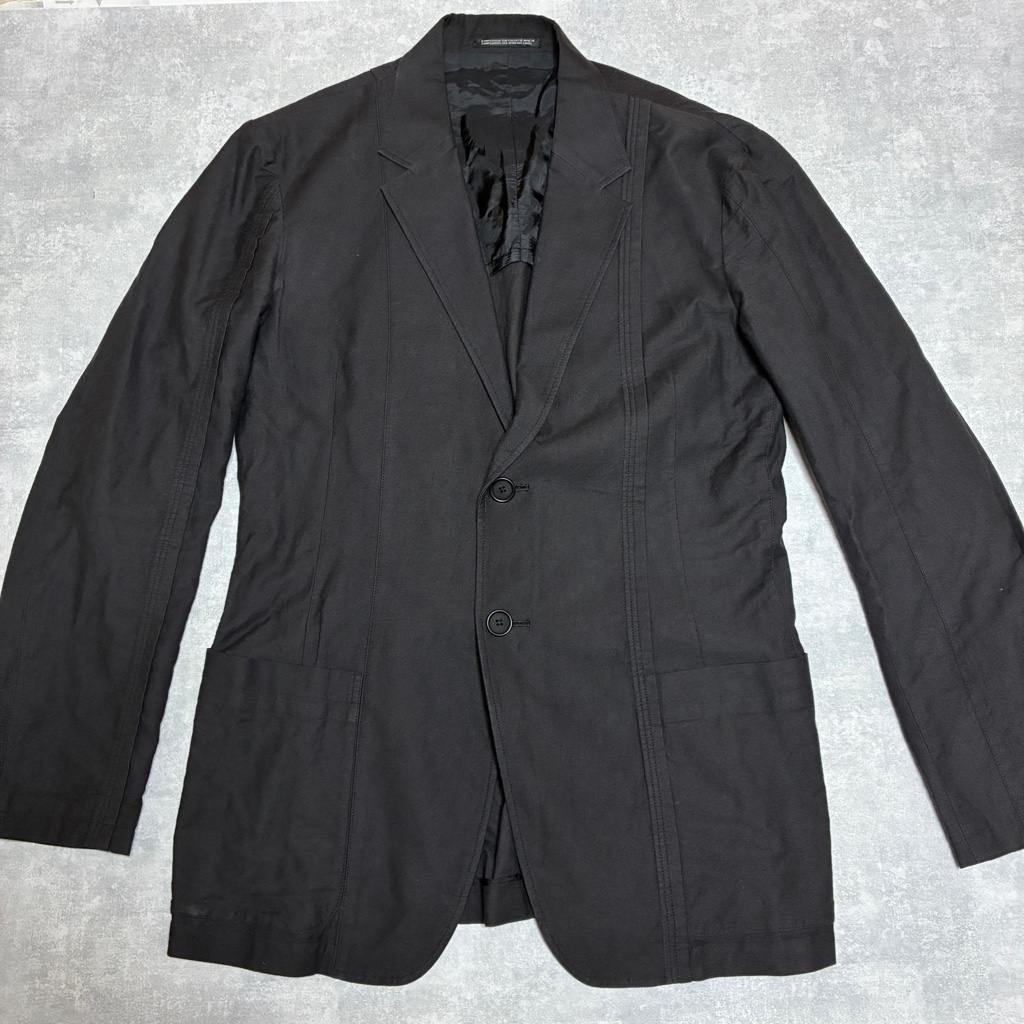 Yohji Yamamoto テーラードジャケット Yohji Yamamoto POUR HOMME テーラードジャケット - ARCHIVESTOCK