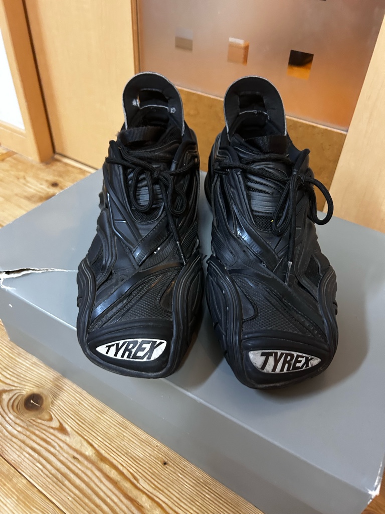 【付属品完備】BALENCIAGA TYREX ブラック 41 Balenciaga Sneakers Size 37 EU