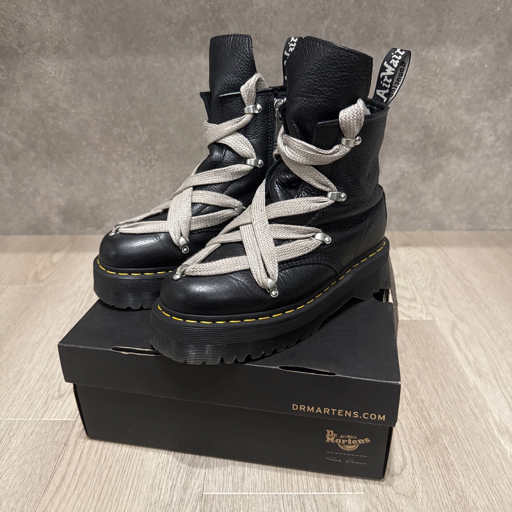 Rickowens Dr. Martens 25.5cm - ARCHIVESTOCK