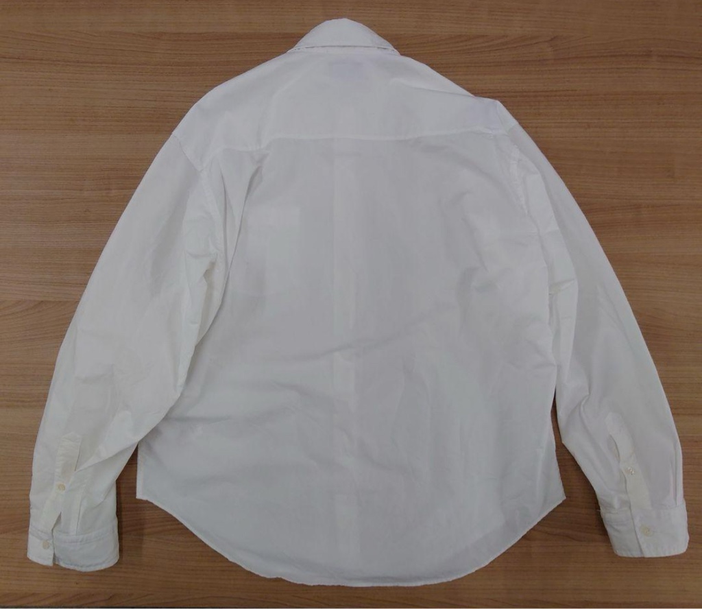トップス BALENCIAGA 24aw Large Fit Shirt in White BALENCIAGA 24aw Large Fit Shirt in White - ARCHIVESTOCK