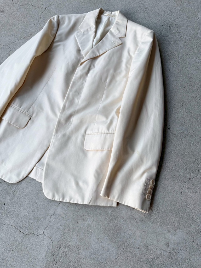 ジャケット・アウター 1998ss prada zip jacket PRADA 1998ss Archive Fly Front Tailored Jacket - ARCHIVESTOCK