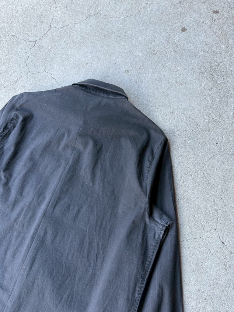PRADA SPORT 00's Archive Fly Front Black Shirt - ARCHIVESTOCK