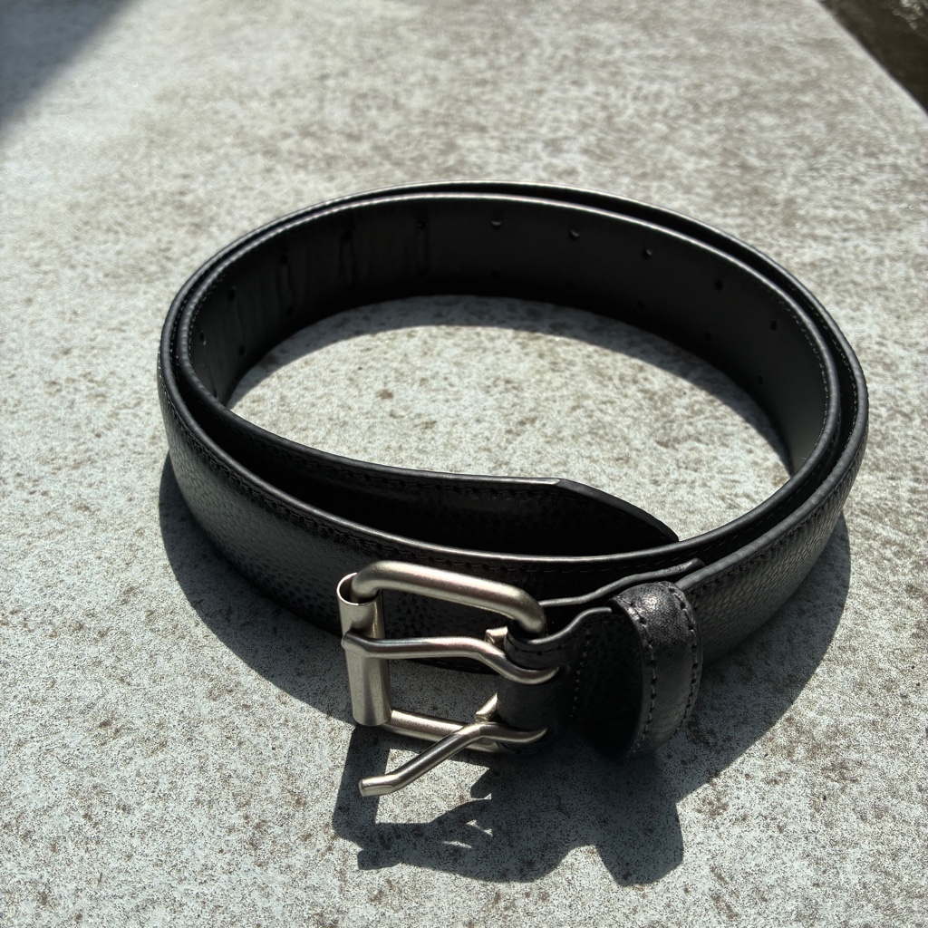 小物 vujade rell two prong belt nappa leather vujade rell two prong belt nappa leather