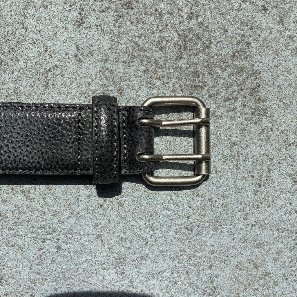 【完売・新品】Vuja de Rell Two Prong Belt 墨黒 完売・新品】Vuja de Rell Two Prong Belt 墨黒 - メルカリ