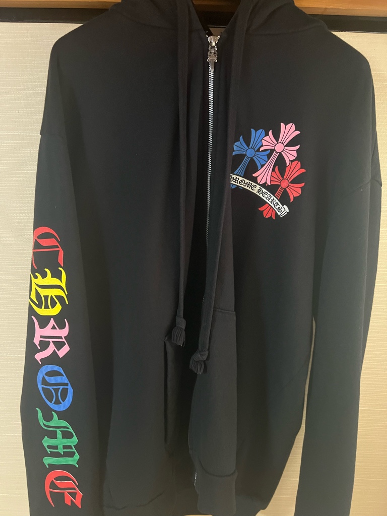 chrome hearts クロムハーツ セメタリー マルチカラー ジップ