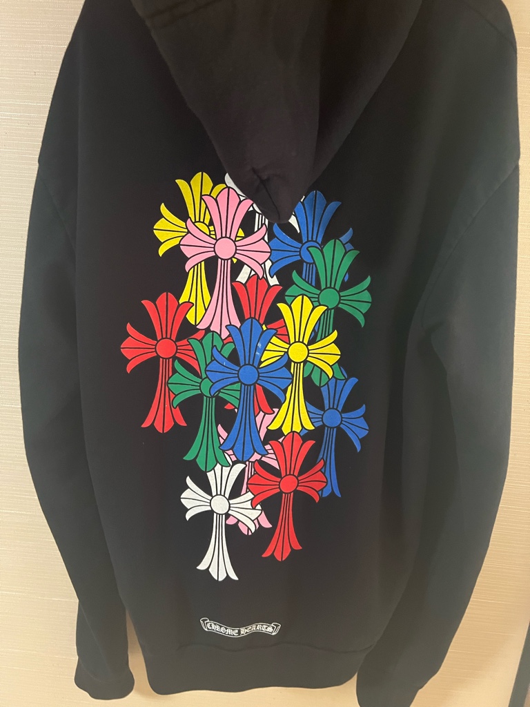 chrome hearts クロムハーツ セメタリー マルチカラー ジップパーカー