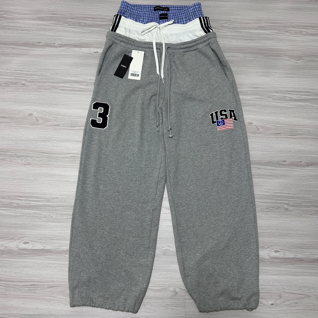 パンツ Project G/R layered sweat pants PROJECT G/R 3 LAYERED SWEAT PANTS Black - メルカリ