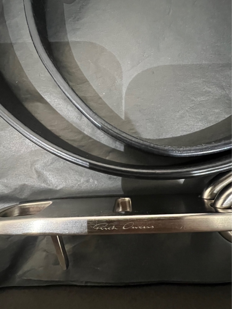 Rick owens tongue トング belt 25ss Hollywood - ARCHIVESTOCK