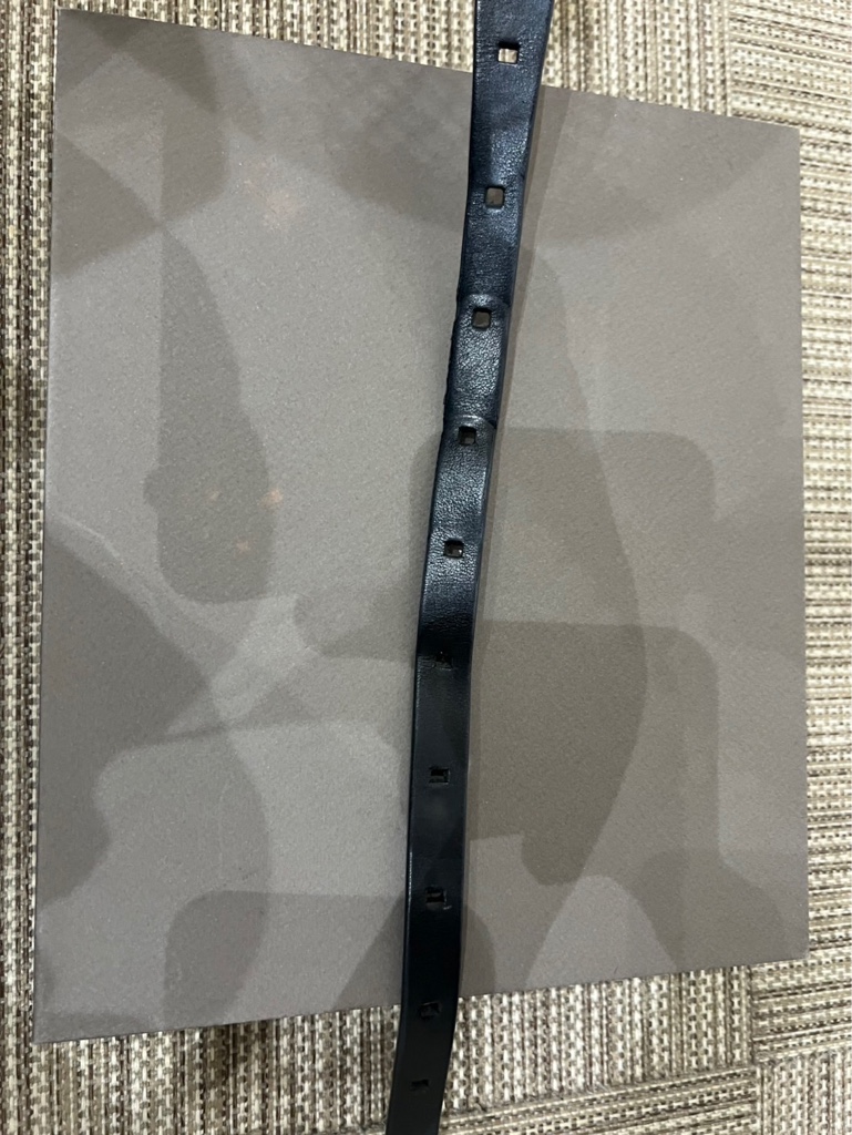 Rick owens tongue トング belt 25ss Hollywood - ARCHIVESTOCK