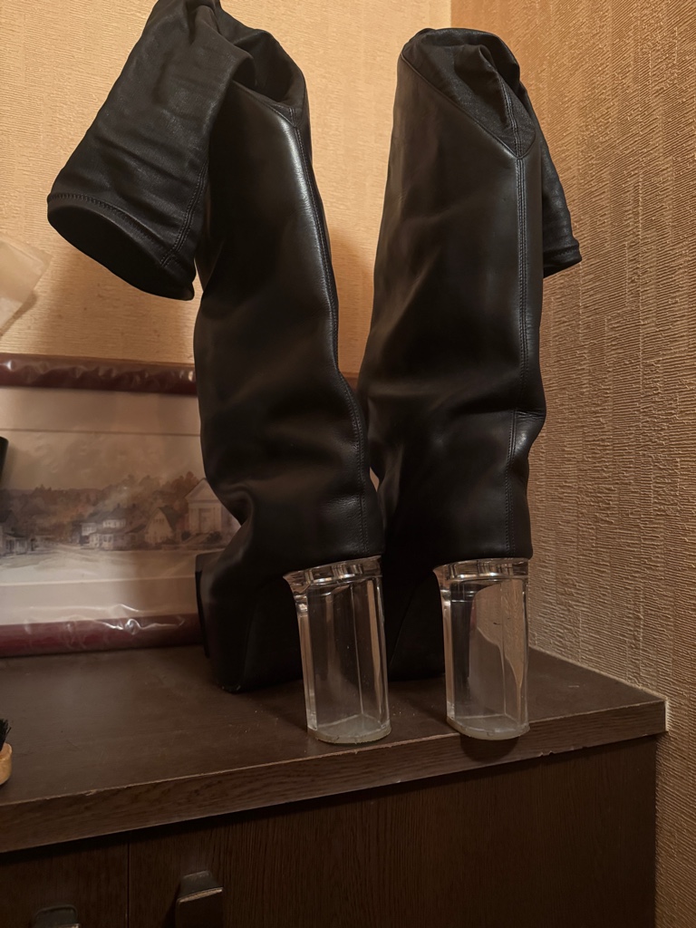 靴 rick owens kiss boots 41 Rick Owens - rick owens kissboots 41の通販 by だいず's shop