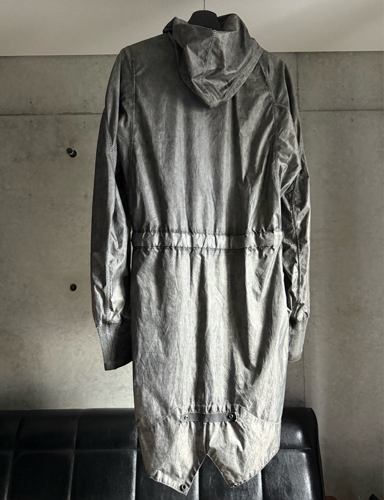 ISAAC SELLAM/リフレクティブ コールドダイ リバーシブルコート ISAAC