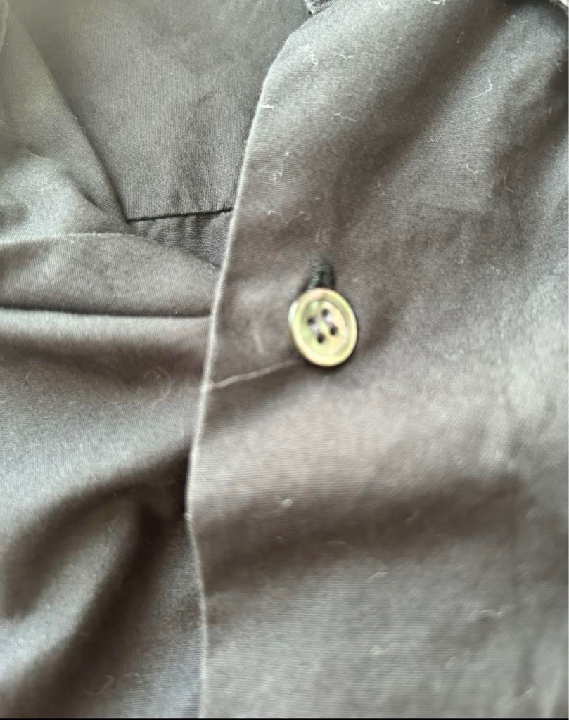 ALMOSTBLACK 18ss ZIP DESIGN SHIRT - ARCHIVESTOCK