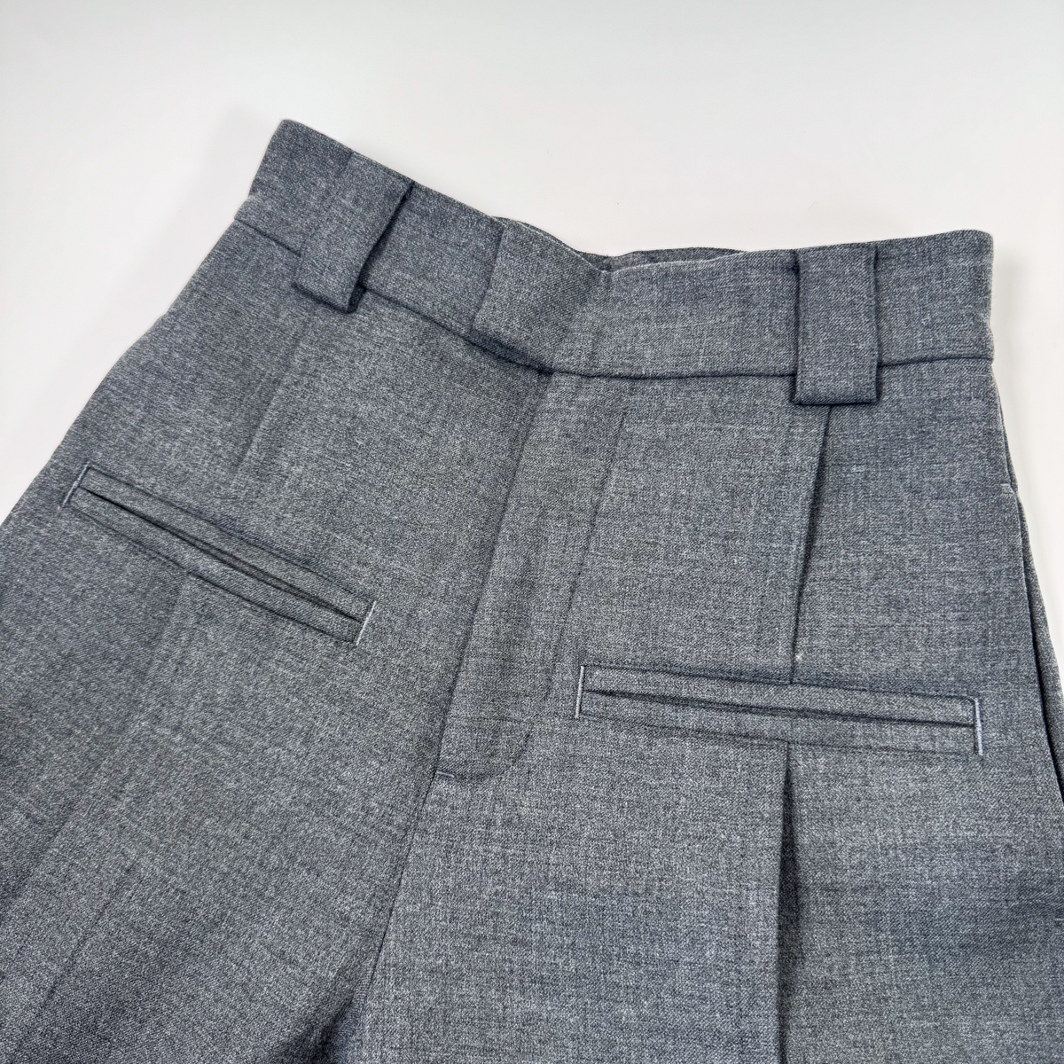 スーツ Fax Copy Express WIDE-LEG SUIT PANTS fax copy express WIDE-LEG SUIT PANTS S グレー - ARCHIVESTOCK