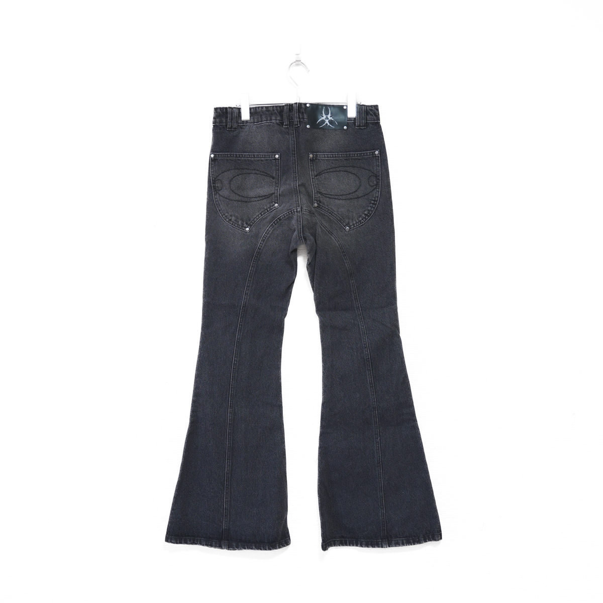 COZY WORLDWIDE DARK KNIGHT FLARE JEANS COZY worldwide DARK