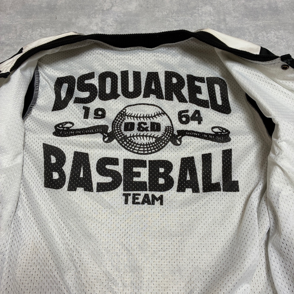 Dsquared2 04AW バーシティジャケット スタジャン Dsquared2 04AW バーシティジャケット スタジャン - ARCHIVESTOCK