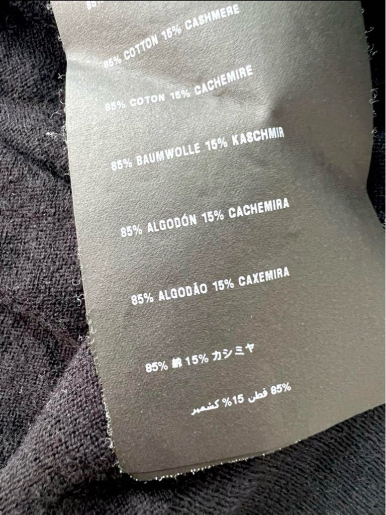 archive PRADA cashmere v-neck knit - ARCHIVESTOCK