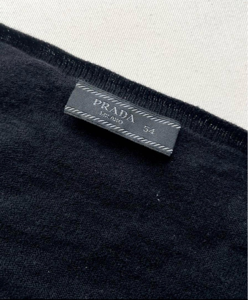 トップス prada archive vneck Knit archive PRADA cashmere v-neck knit - ARCHIVESTOCK