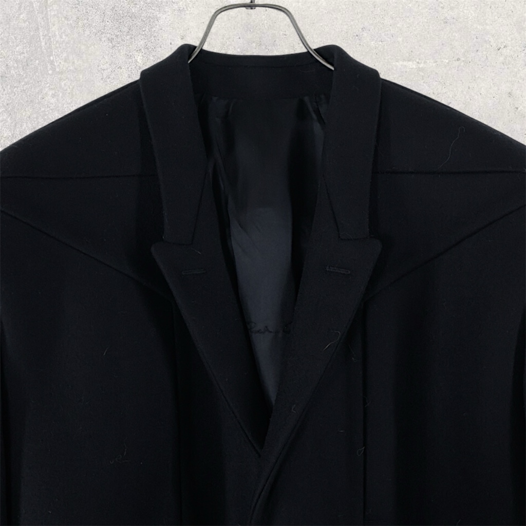 22AW　Rick Owens JUMBO TATLIN COAT 48 ウール 22AW Rick Owens JUMBO TATLIN COAT 48 ウール - ARCHIVESTOCK
