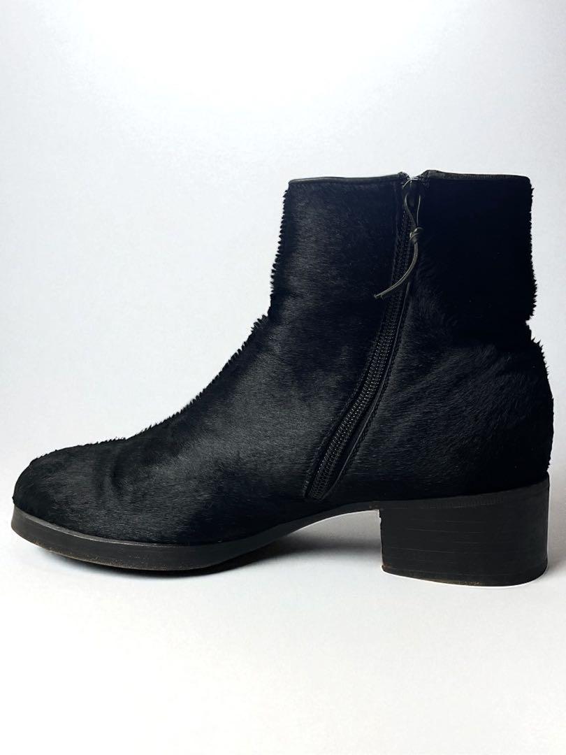 GUCCI - 黒ハラコサイドジップブーツ トムフォード期 - ARCHIVESTOCK