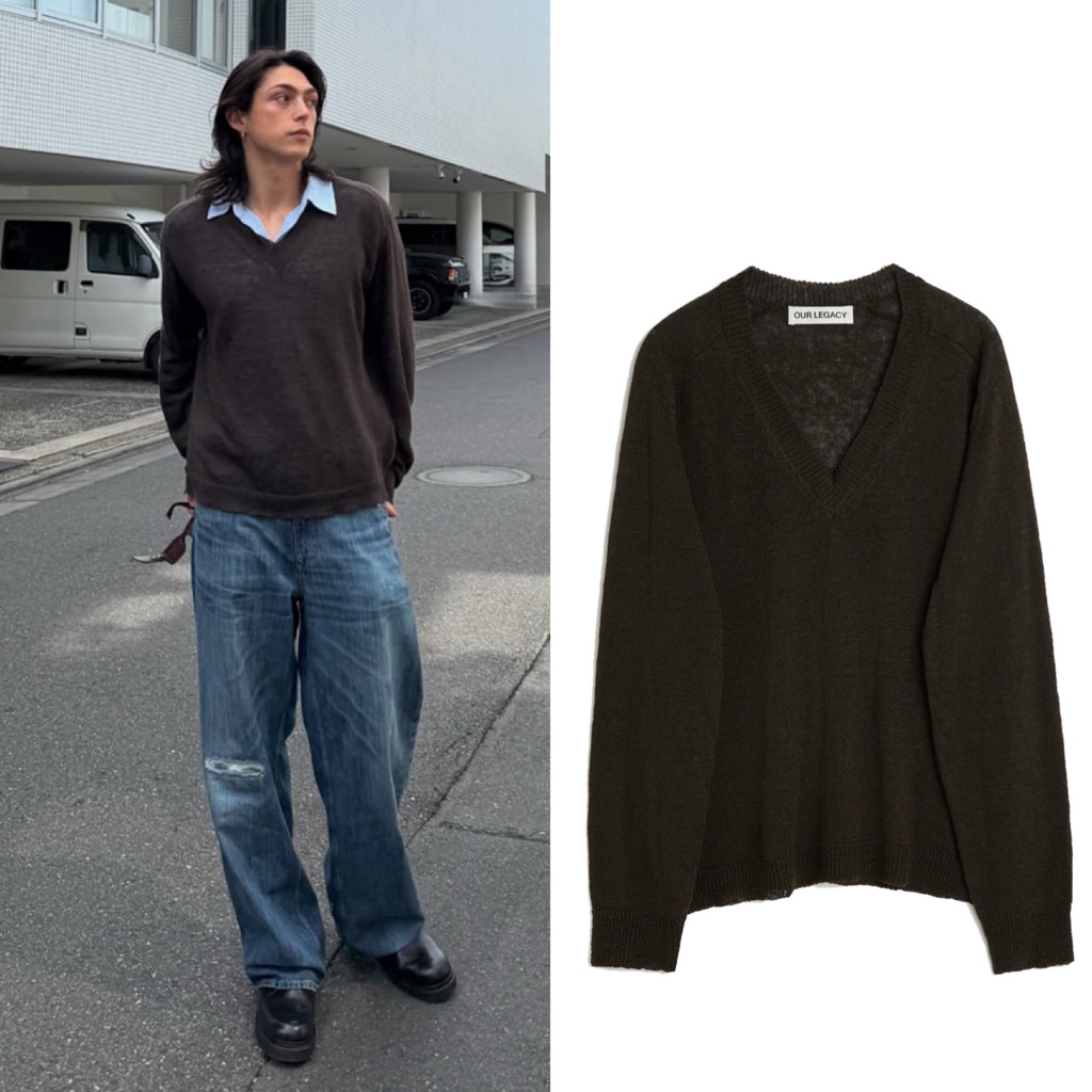 OUR LEGACY】RUE V-NECK 44 - ARCHIVESTOCK