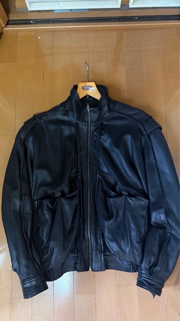 ジャケット・アウター archive 1990s lamb leather flight jacket archive 1990s lamb leather flight jacket