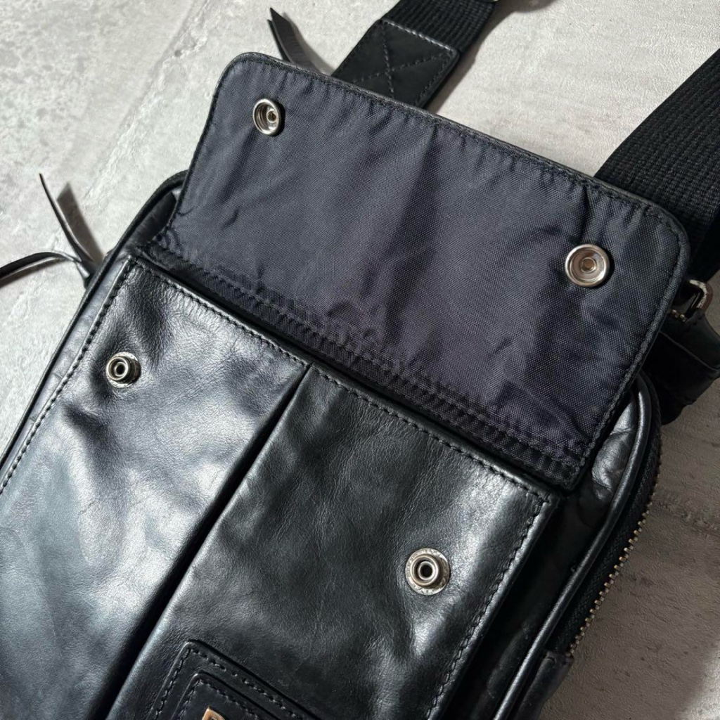 2000's DOLCE&GABBANA leather bag y2k - ARCHIVESTOCK