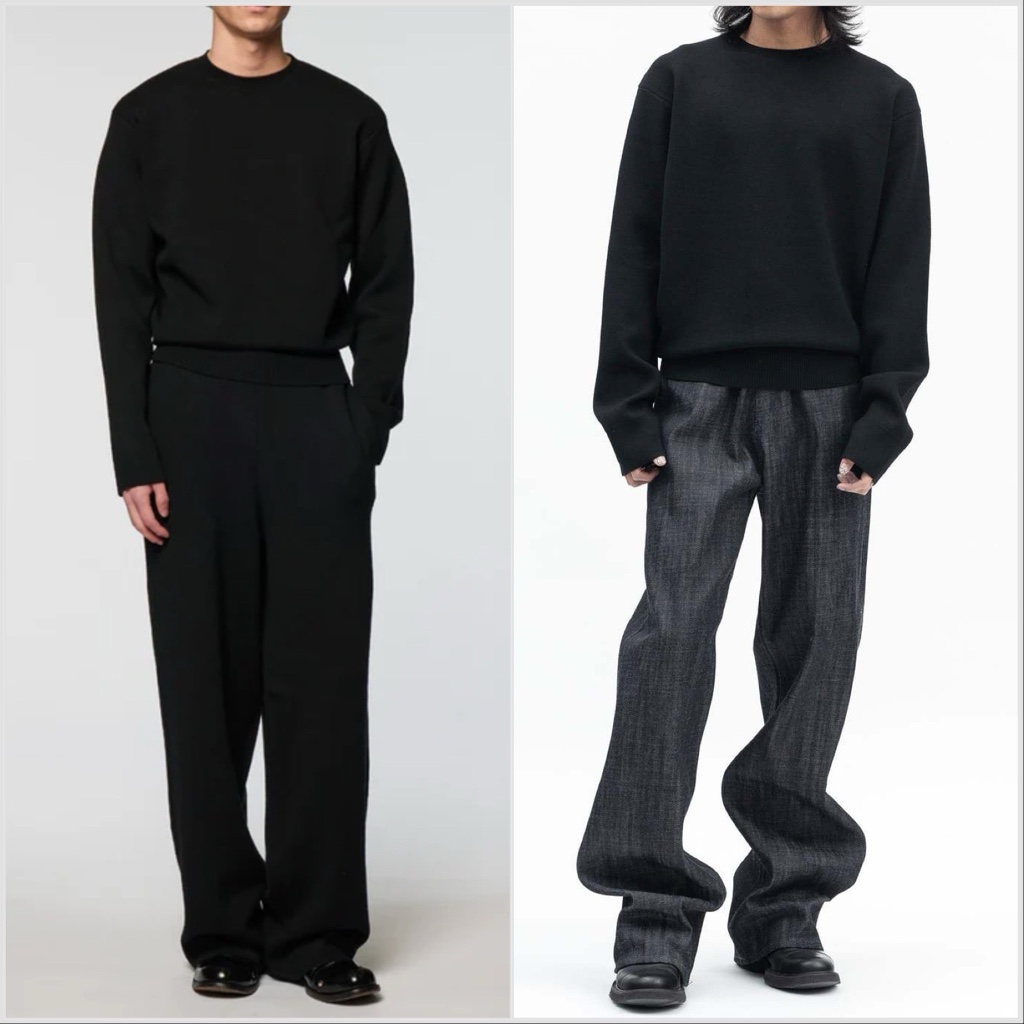 Omar Afridi knit 46 / オマール アフリディ ニット 46 ARTICULATED DRIVERS KNIT SWEATER | Omar Afridi(オマール