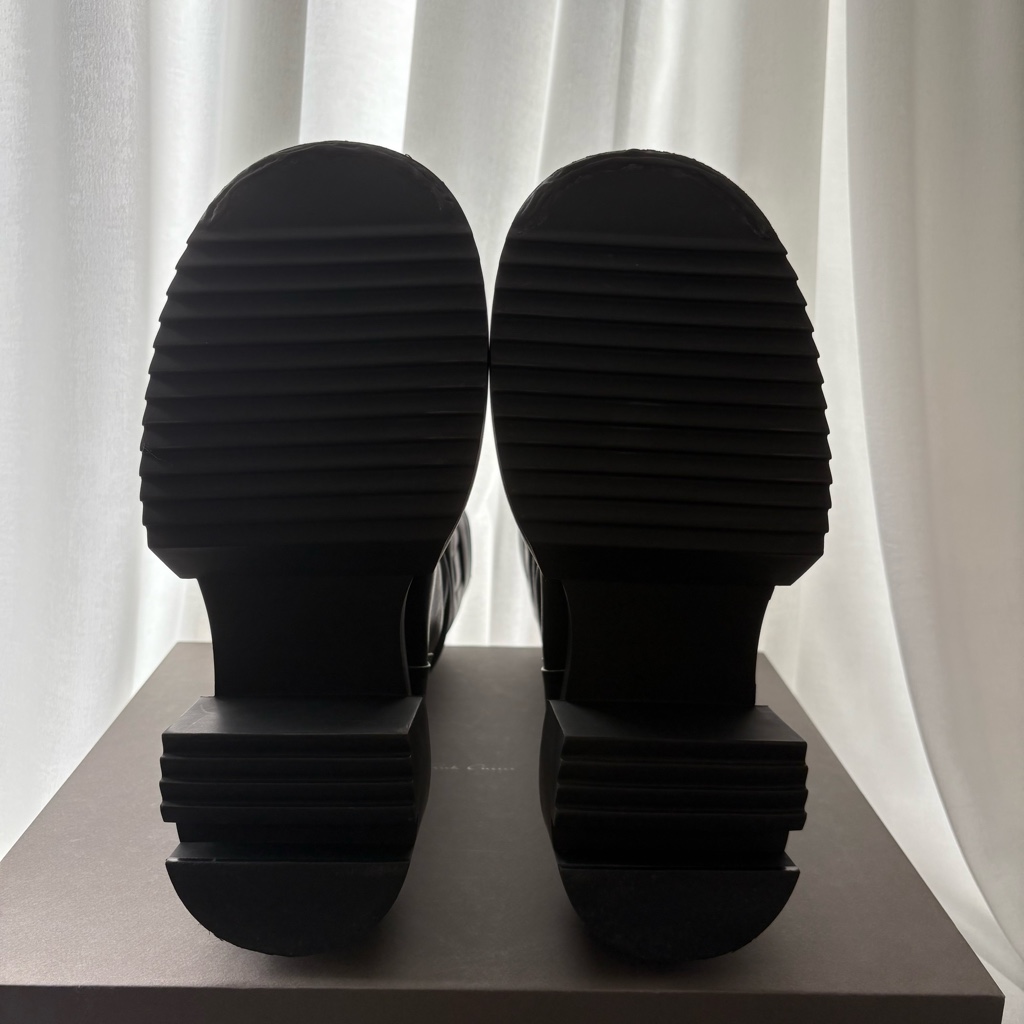 rick owens 24fw pull on bogun boots 42 - ARCHIVESTOCK