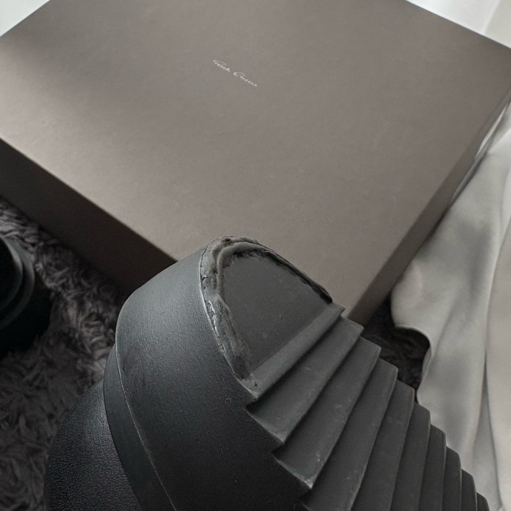 rick owens 24fw pull on bogun boots 42 - ARCHIVESTOCK