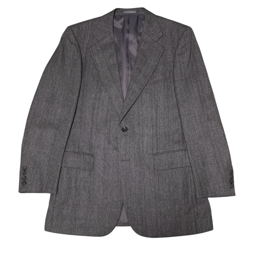 美品　Burberrys バーバリー　ヘリンボーンツイードスーツ180/A7 2025年最新】Yahoo!オークション -burberry tweedの中古品・新品・未