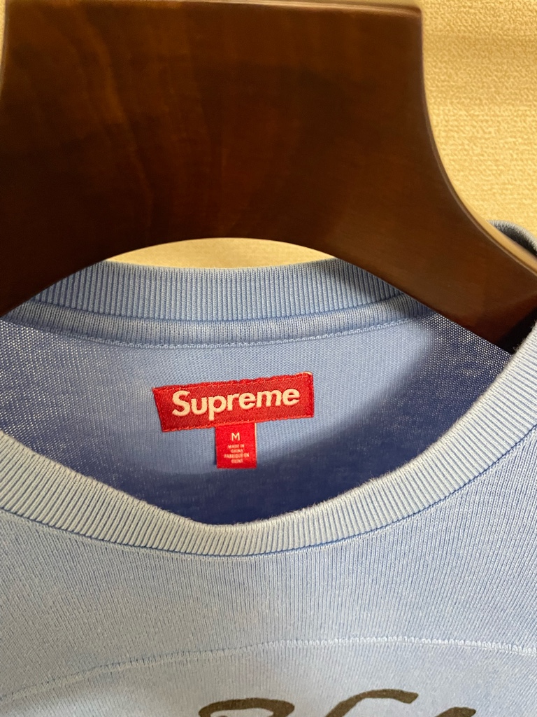 Supreme Twice モモ着用 99 L/S Football Top M - ARCHIVESTOCK