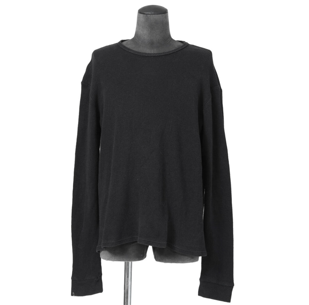 A.F ARTEFACT アーティファクト / REGULAR FIT TOP / WAFFLE KNIT 