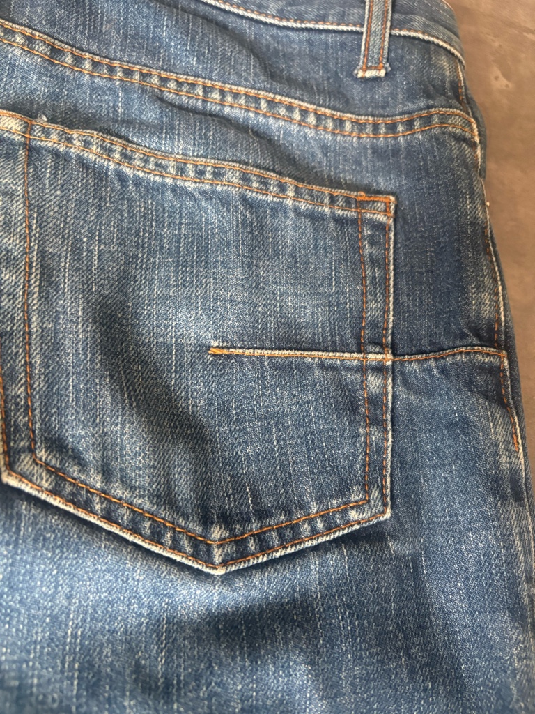 dior homme jake エディ期 デニム 29インチ フルレングス blue jeans