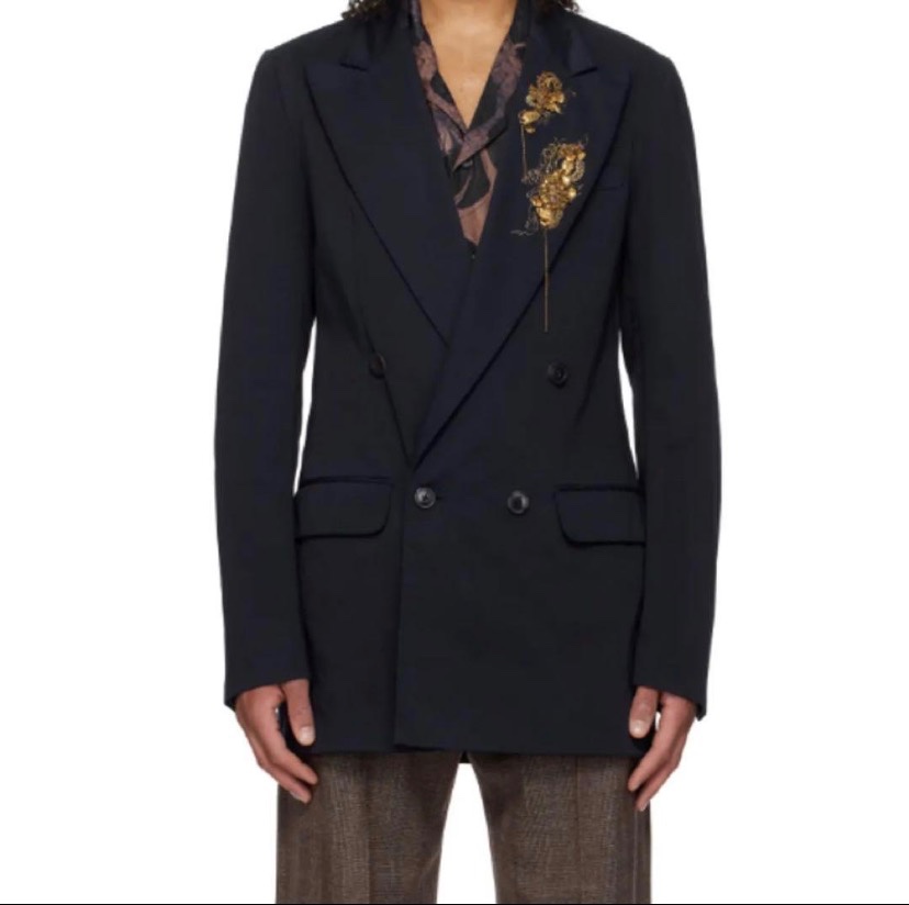 ジャケット・アウター DRIES VAN NOTEN 25ss Embellished Blazer DRIES VAN NOTEN 25ss Embellished Blazer - ARCHIVESTOCK