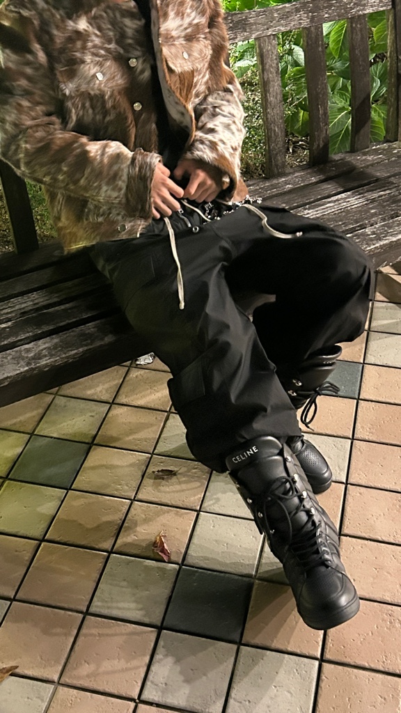 限定品CELINE WINTER SNOW BOOTS size43 black - ARCHIVESTOCK