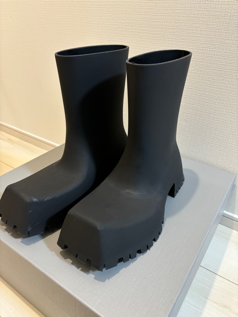 Balenciaga trooper boots トルーパー ラバーブーツ - ARCHIVESTOCK