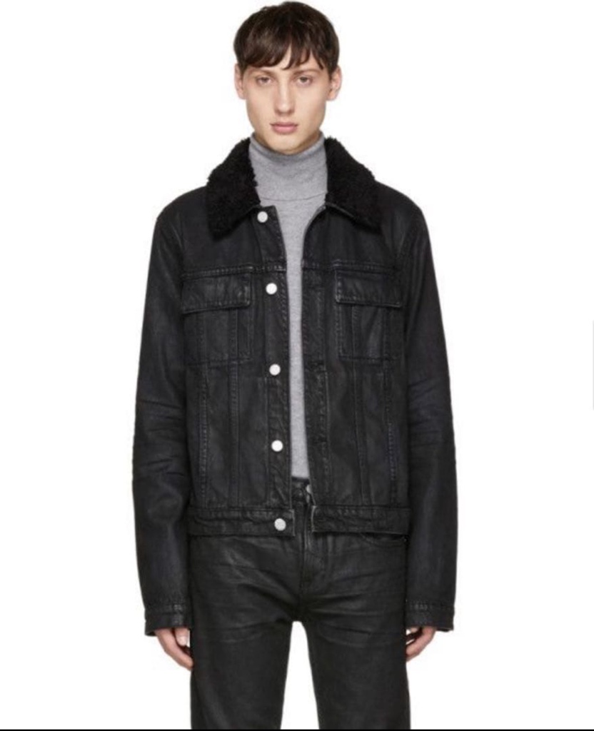 ジャケット・アウター Helmut Lang Fur Collar Wax Denim Jacket Helmut Lang Fur Collar Wax Denim Jacket - メルカリ