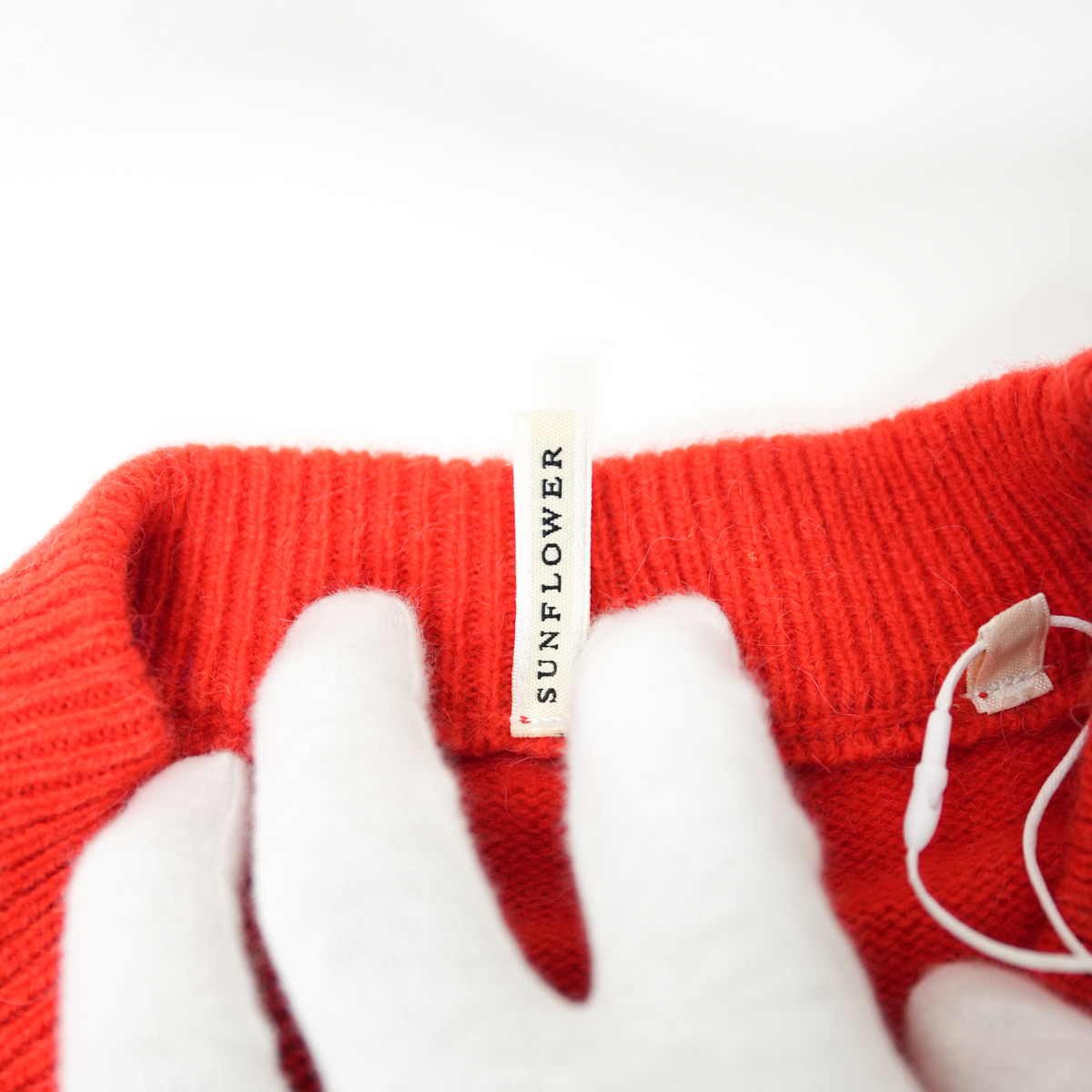 SUNFLOWER MOON LOVE KNIT RED - ARCHIVESTOCK