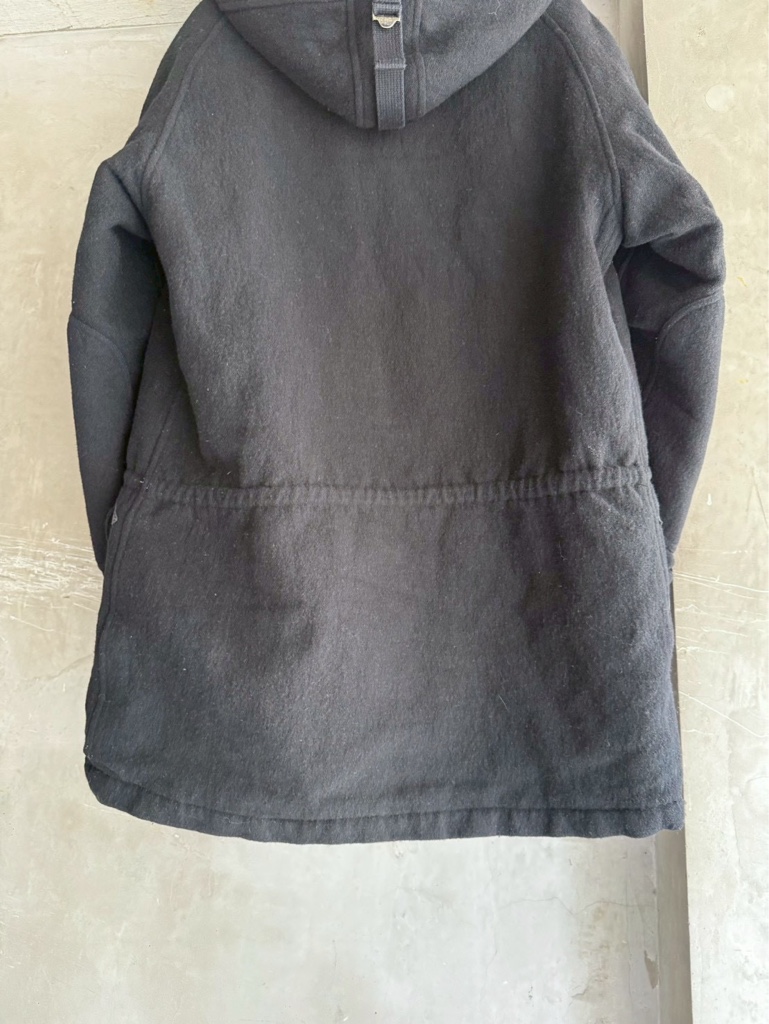 ジャケット・アウター ATTACHMENT Archive Fur Hooded Wool Coat ATTACHMENT Archive Fur Hooded Oversized Wool Coat - ARCHIVESTOCK