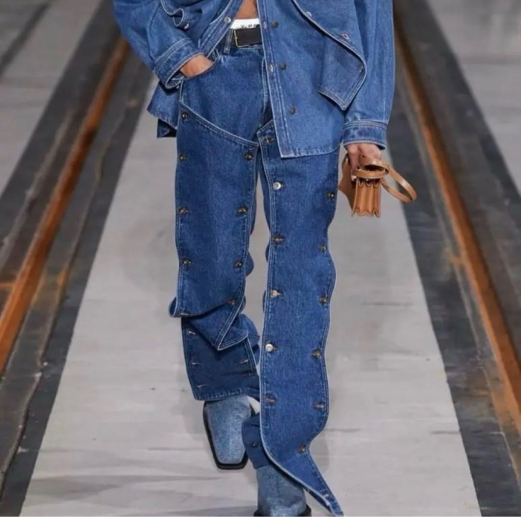 Y/project Classic Button Panel Jeans - ARCHIVESTOCK