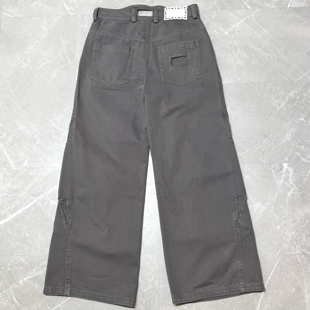 パンツ Nullus GREY ARROWS POCKET JEANS Nullus Grey Arrows Pocket Jeans in Smoke Grey | Roden Gray