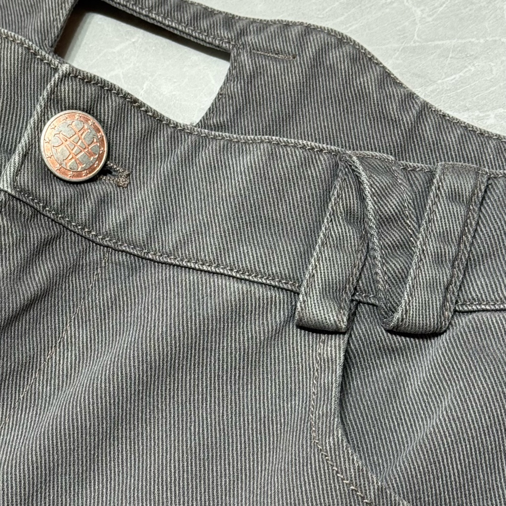NULLUS】GREY ARROWS POCKET JEANS 2 - ARCHIVESTOCK